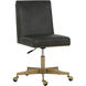 Dean Brushed Brass / Bravo Portabella Office Chair